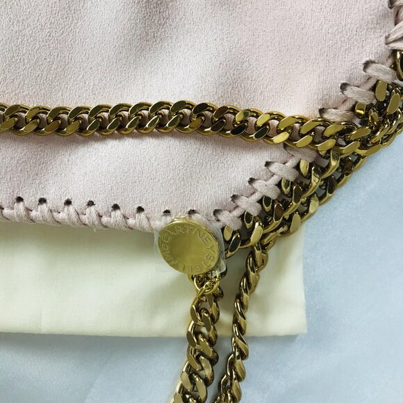 NEW STELLA MCCARTNEY Falabella Tote Bag ROSE PINK - Picture 7 of 12